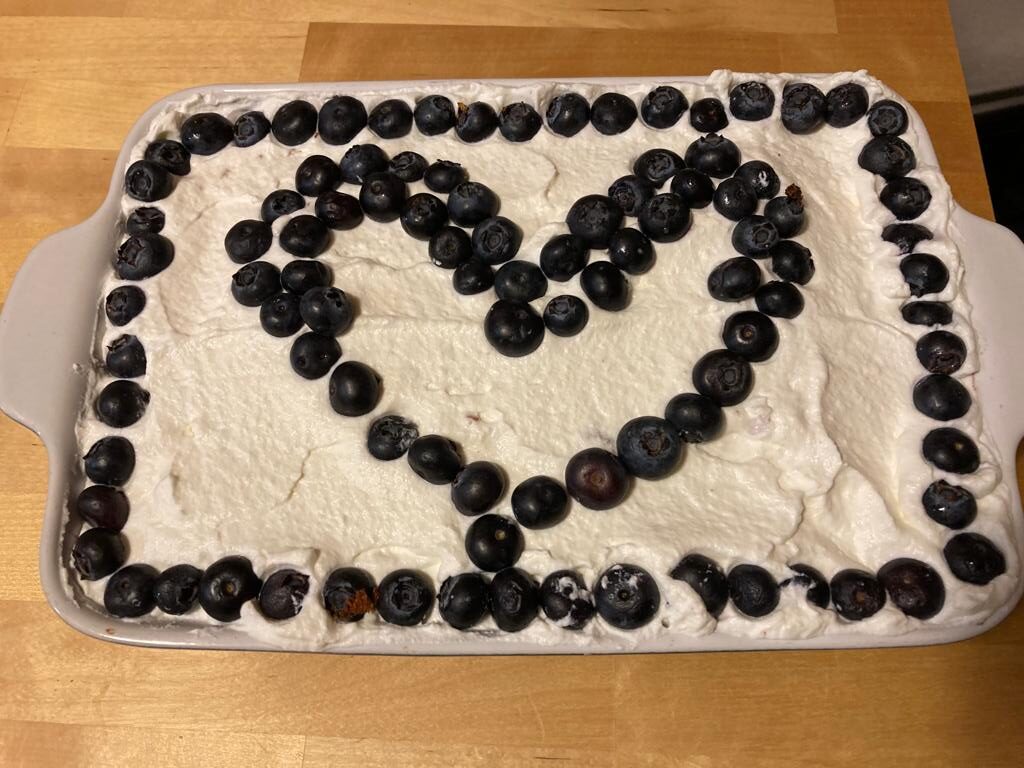 Skořicový koláč s ricottovým krémem