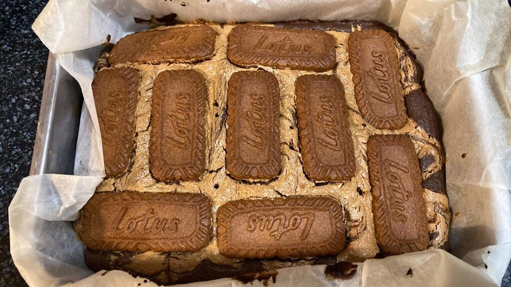 Biscoff Brownies