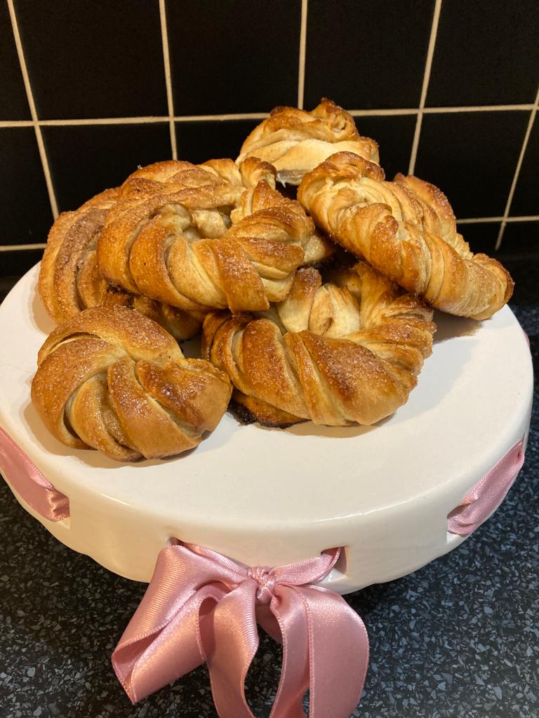 Kynuté skořicové věnečky